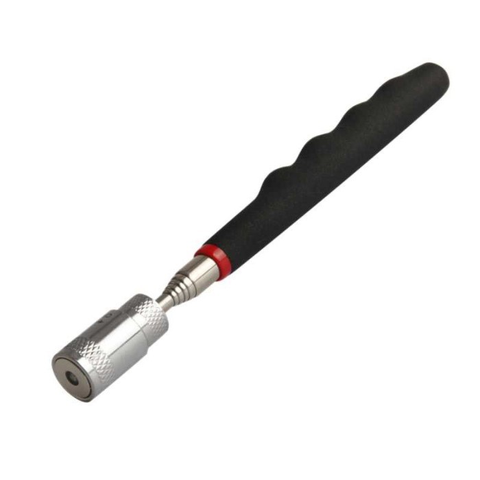 Tongkat Telescopic Magnet Pick Up Tool dengan Lampu LED