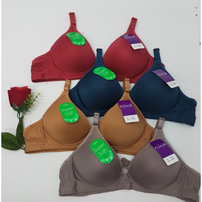 Bra Sorex 17238 Tanpa kawat ,busa tipis