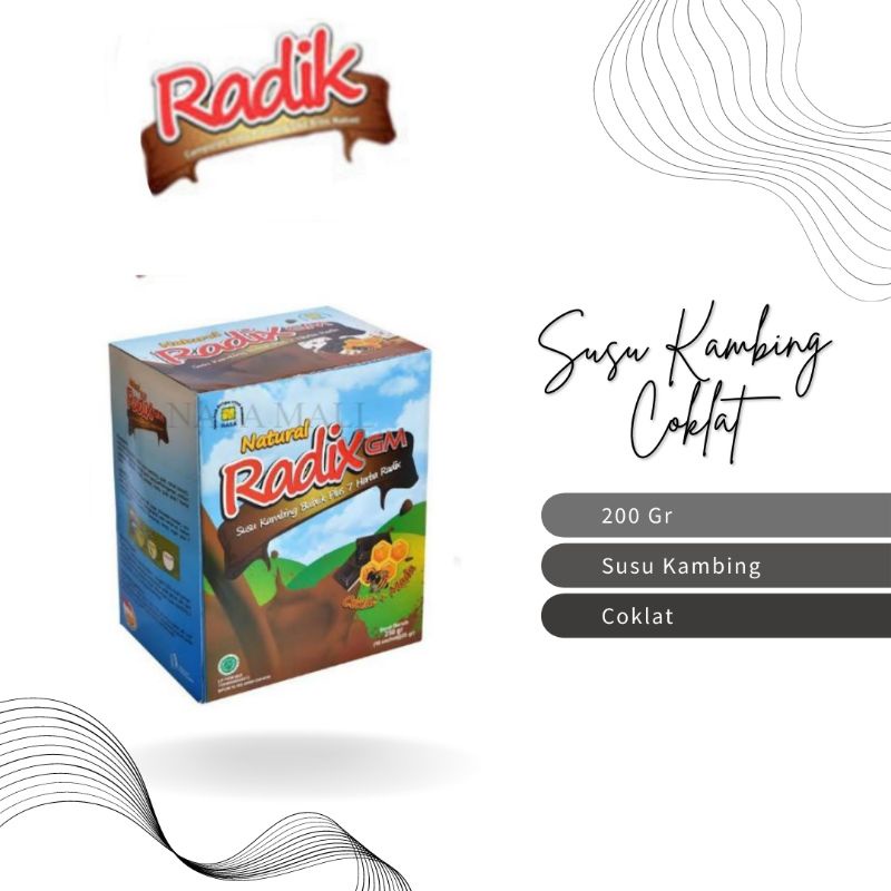 

RADIK - Susu Kambing Etawa Bubuk Rasa Coklat
