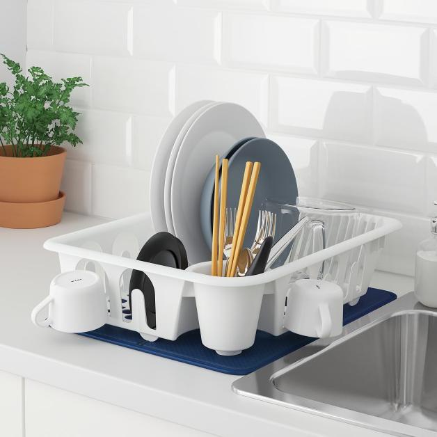 FLUNDRA IKEA Rak Pengering Piring Plastik Dish Dryer