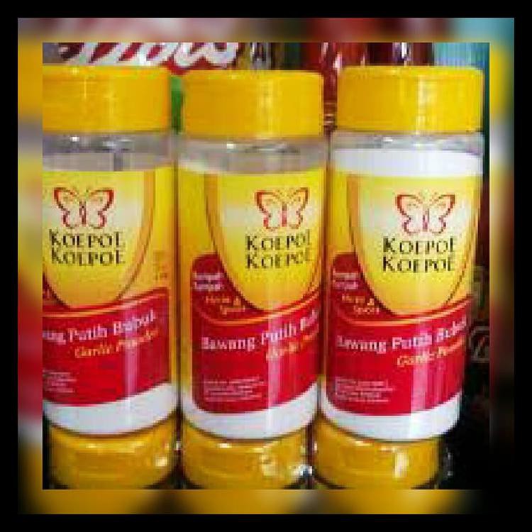 

Bawang Putih Bubuk Koepoe Koepoe, Garlic Powder 130Gram Terbaik