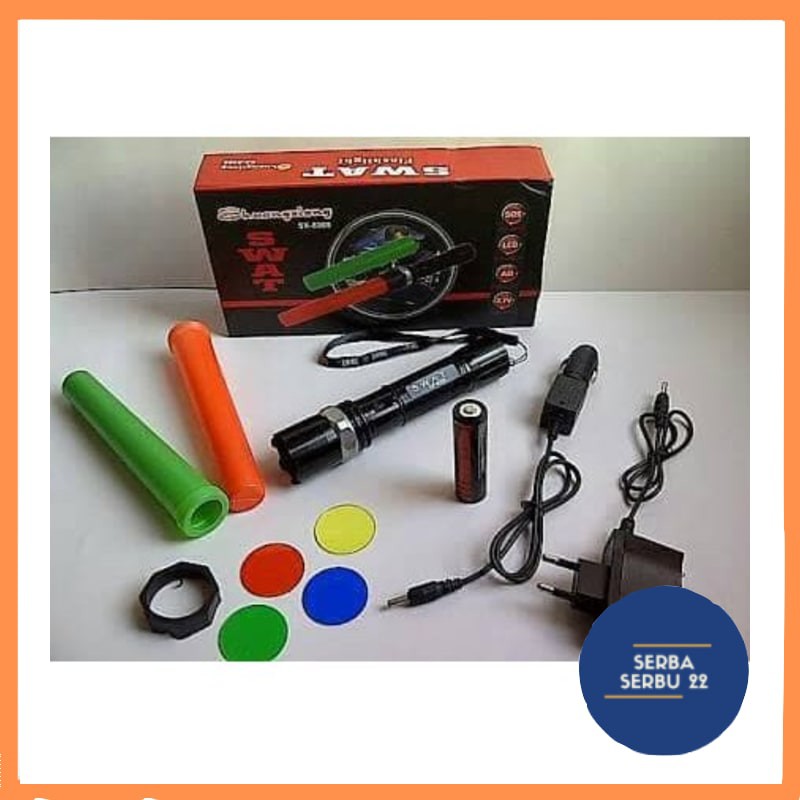 Senter Swat Mini Super Terang shuangxiong sx-8008 [ss]