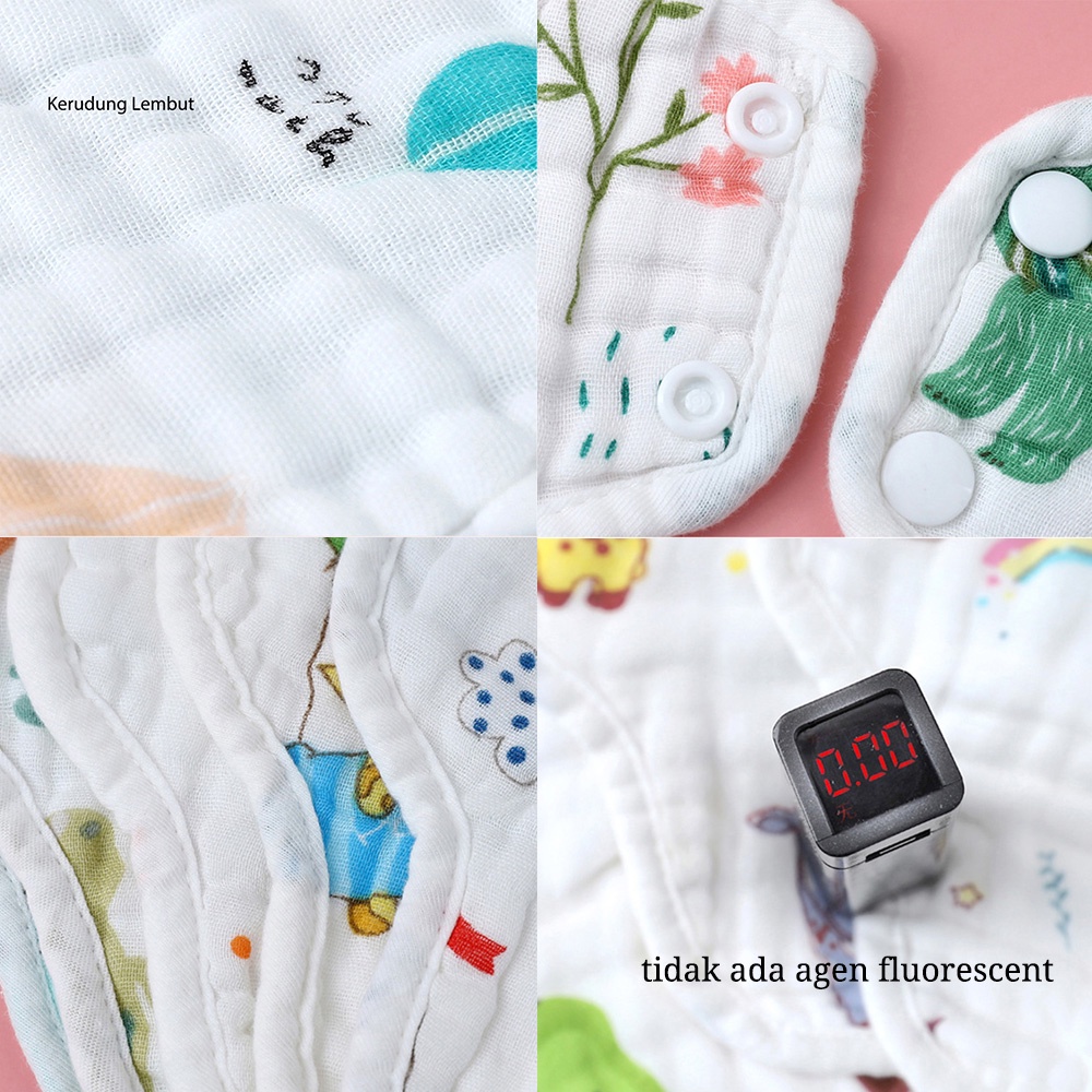 BIB Motif Lucu Sleber Air Liur Celemek Bayi Perlengkapan Bayi