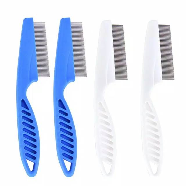 Sisir Serit Kutu / Telur Kutu Caplak Anjing Kucing Kepala Stainless