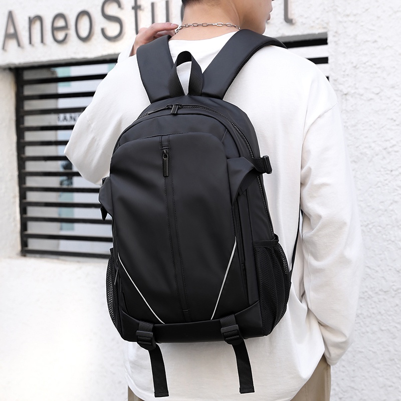 Tas Ransel Pria HAOSHUAI 3401 Anti air Bahan Dolby lotto Coated