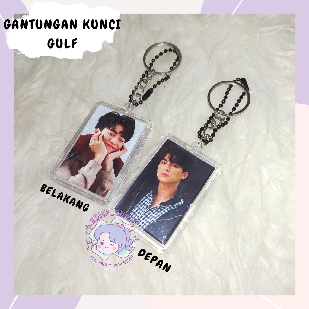 Gantungan Keychain Aktor Thailand mew gulf