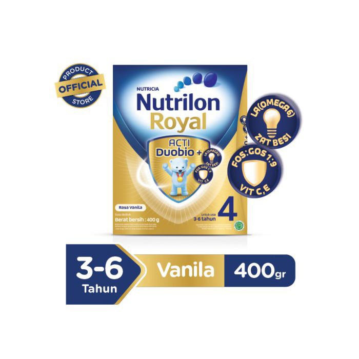 NUTRILON ROYAL 4 BIO VANILA 400 GR