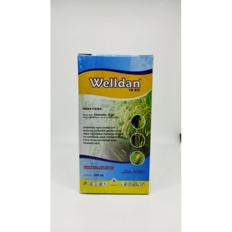 Insektisida Welldan 18EC @100ml bahan aktif abamectin