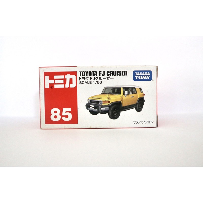 Tomica Takara Tomy Toyota FJ Cruiser No. 85 - Yellow