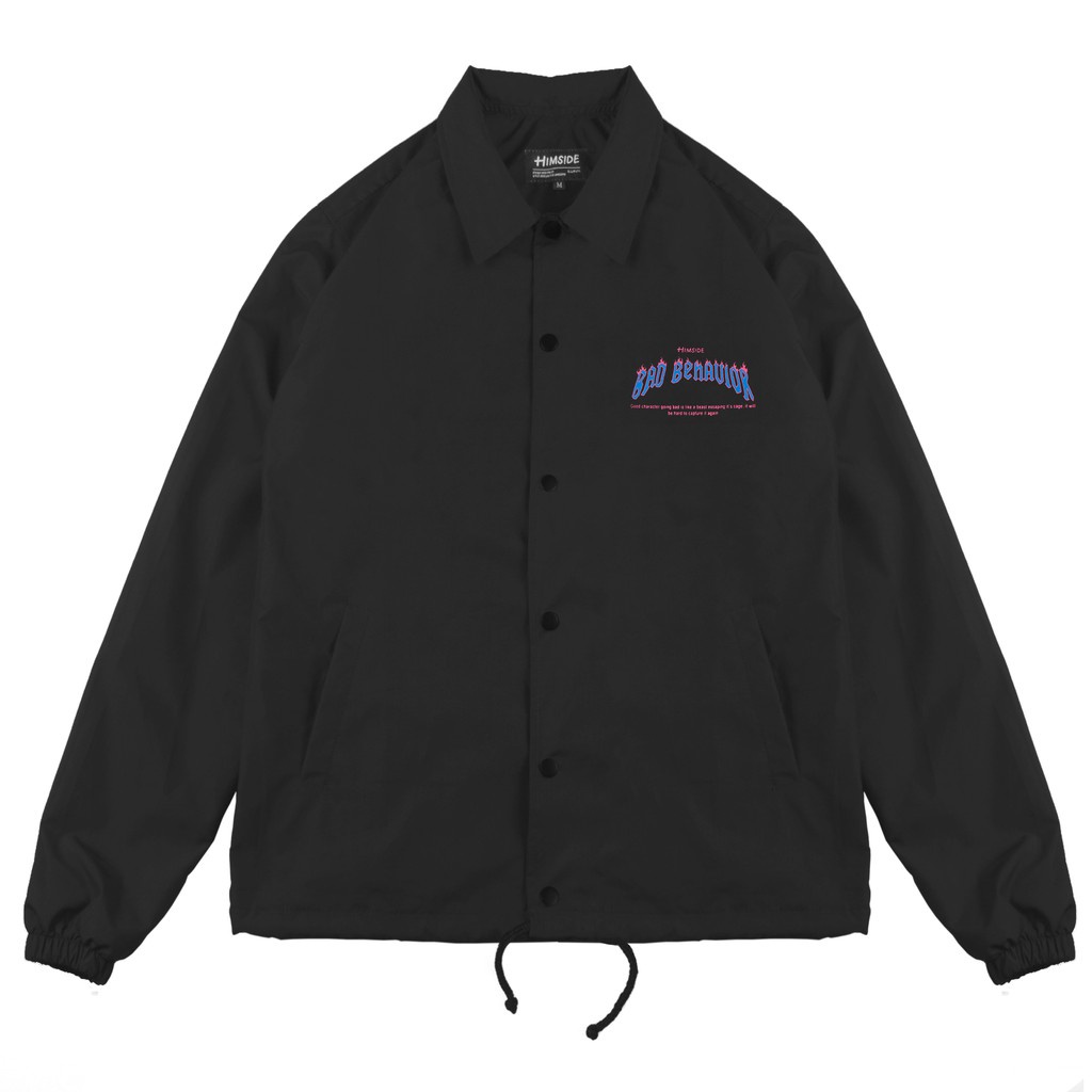 Himside - Bad behavior Black Coach Jacket