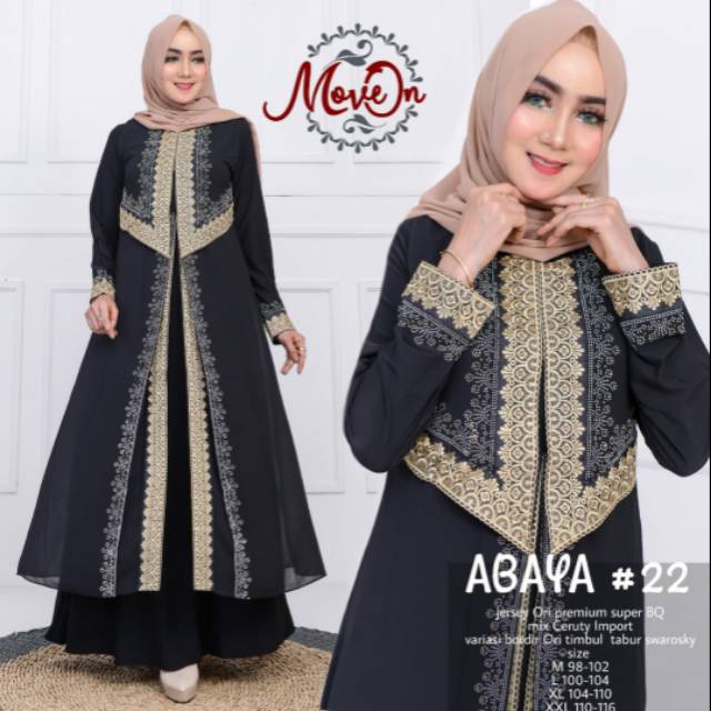 Abaya#22 Abaya turki mewah elegant