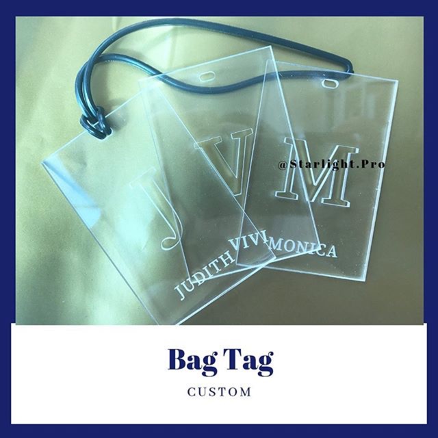 

bag tag akrilik