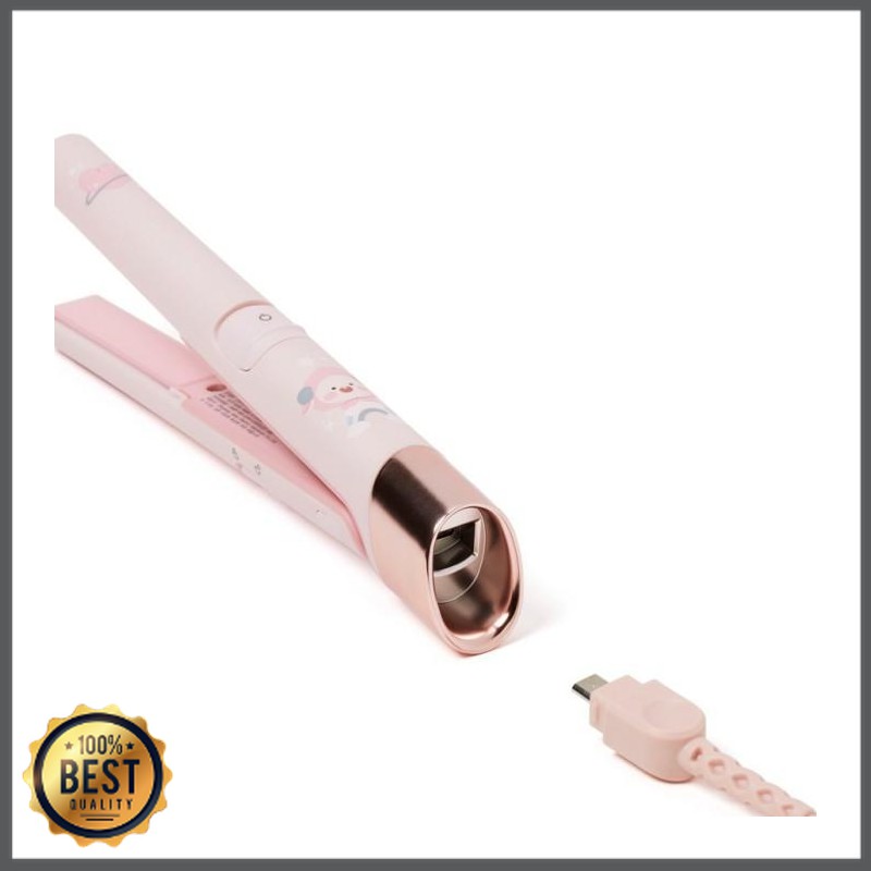 Waqasd Shop -  [HANDCARRY KOREA] UNIX x Apeach Flat Hair Iron (Catokan Rambut) TK-2450-1755
