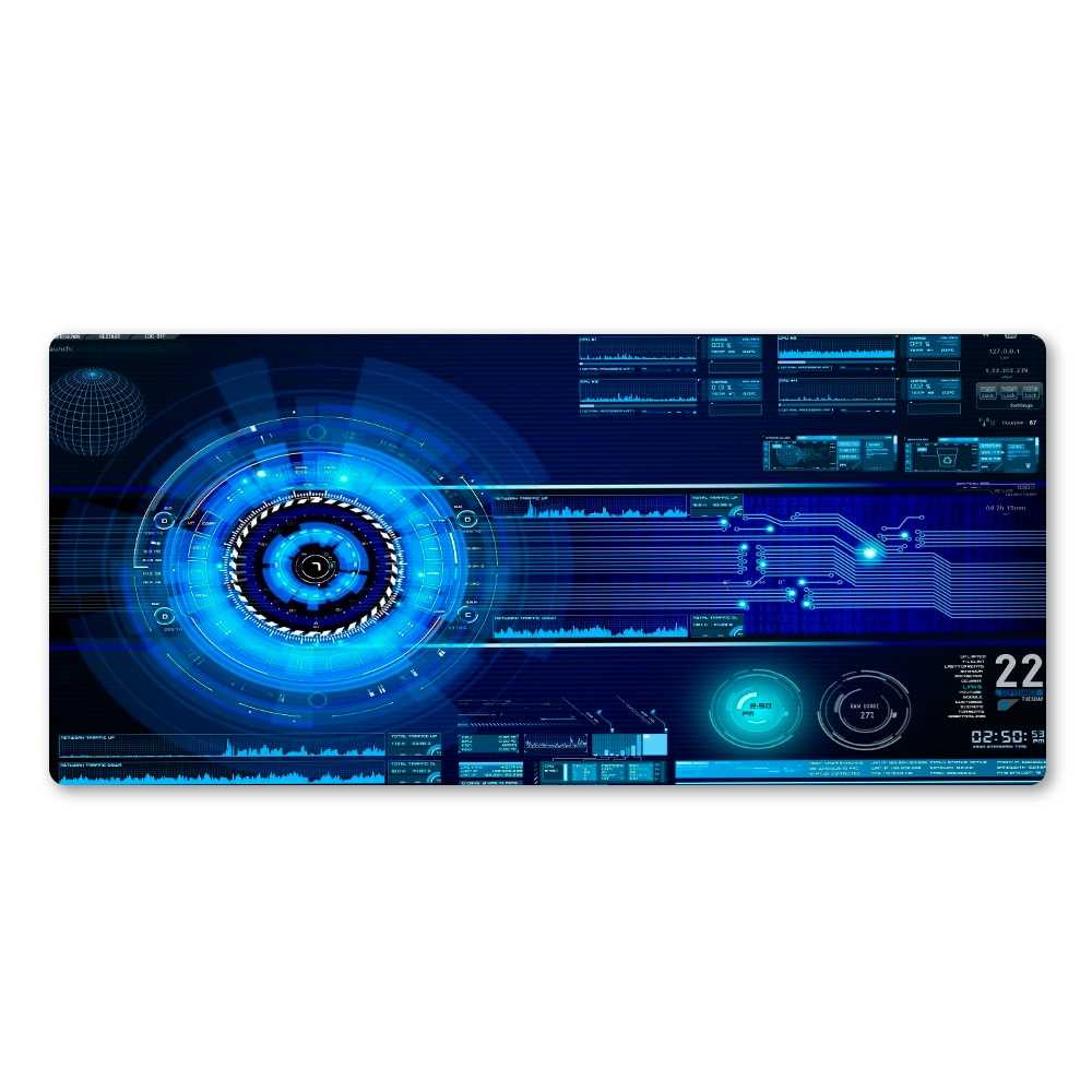 IDN TECH - Cooltoday Gaming Mouse Pad Desk Mat 80 x 30 cm Waterproof - LN001