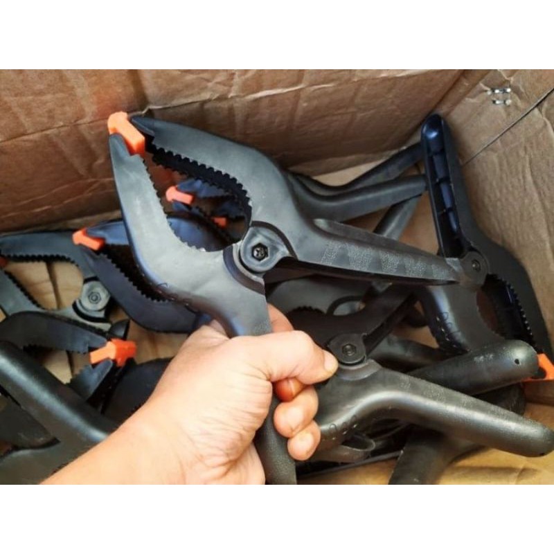 Alat Jepit Kayu Jumbo 9" Spring Clamp Besar Klem Jepit Quick Clamp 9 Inch