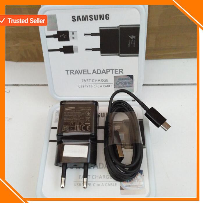 ACC HP CHARGER SAMSUNG GALAXY S8 A3 A5 A7 2017 FAST CHARGING ORI USB TYPE C