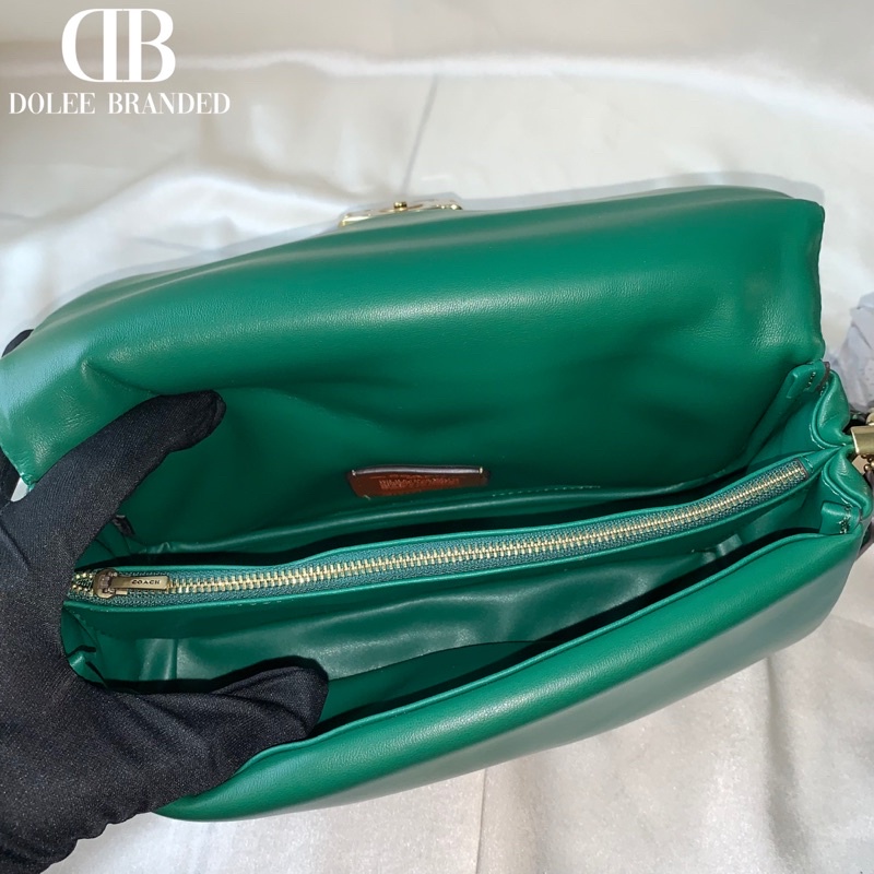 Coach Tabby Pillow 26 Shoulder Bag Green (0772)