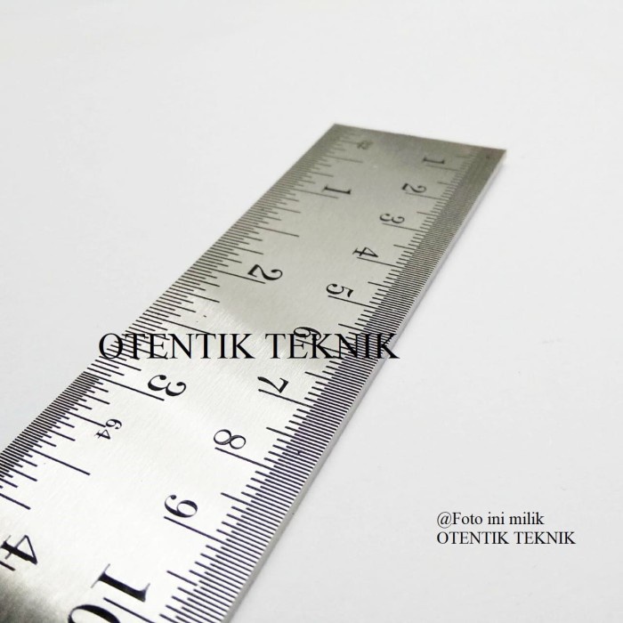 

PENGGARIS BESI 200 CM - 2000 MM - 2 METER - STEEL RULER 80 INCH promo