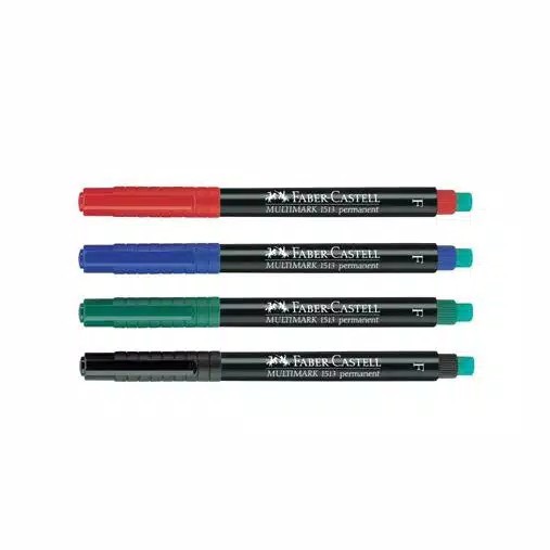 

Spidol Menulis di DVD OHP - 1513 Multimark Permanent Marker F & M Faber Castell