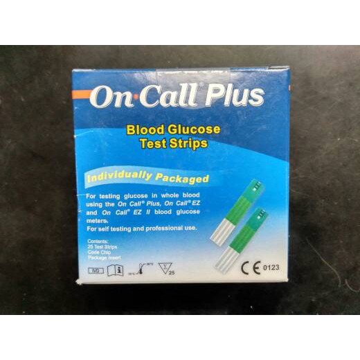 

Strip Gula Darah On Call Plus / Blood Glucose strip