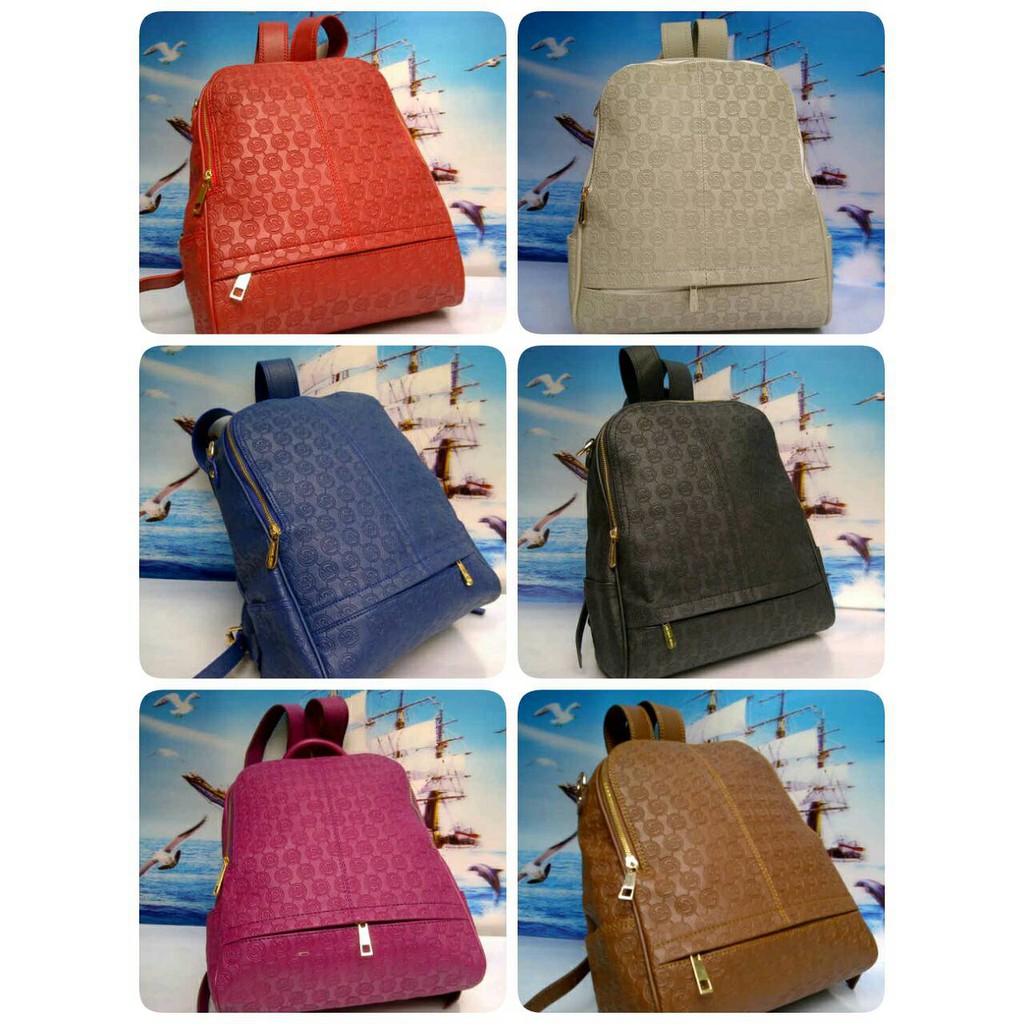 #TasWanita Cantik - Tas Ransel Michael Kors MK Emboss