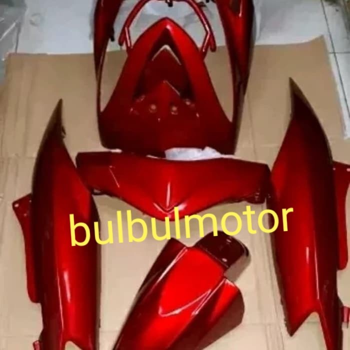 full body Halus mio soul warna merah maroon