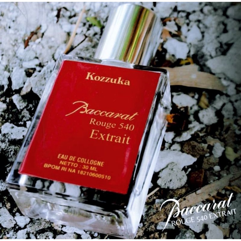 PARFUM BACARAT ROUGE SUDAH BPOM Parfum Wanita Tahan Lama | Parfum Pria Tahan Lama / PARFUM NAGITA SLAVINA / Minyak Wangi Bacarat | Parfum Viral 30 ML