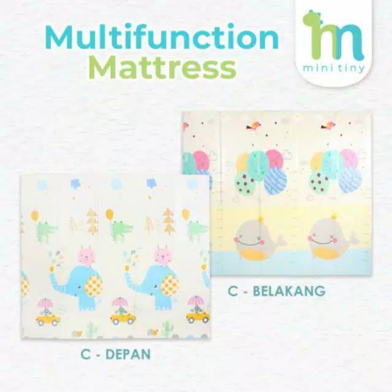 Minity Multifunction Mattress / Kiddy Matras / Karpet Lipat bermain baby