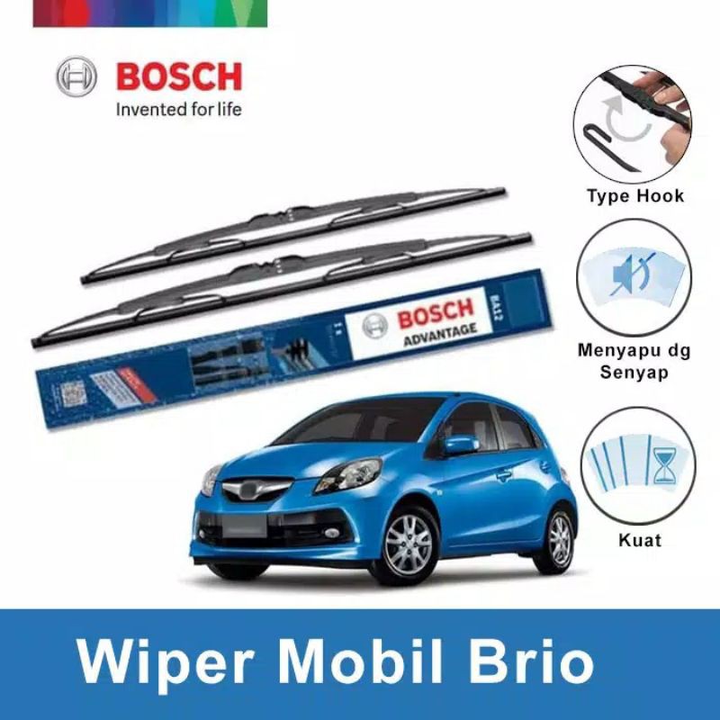 Paket Wiper Bosch Advantage Mobil Brio