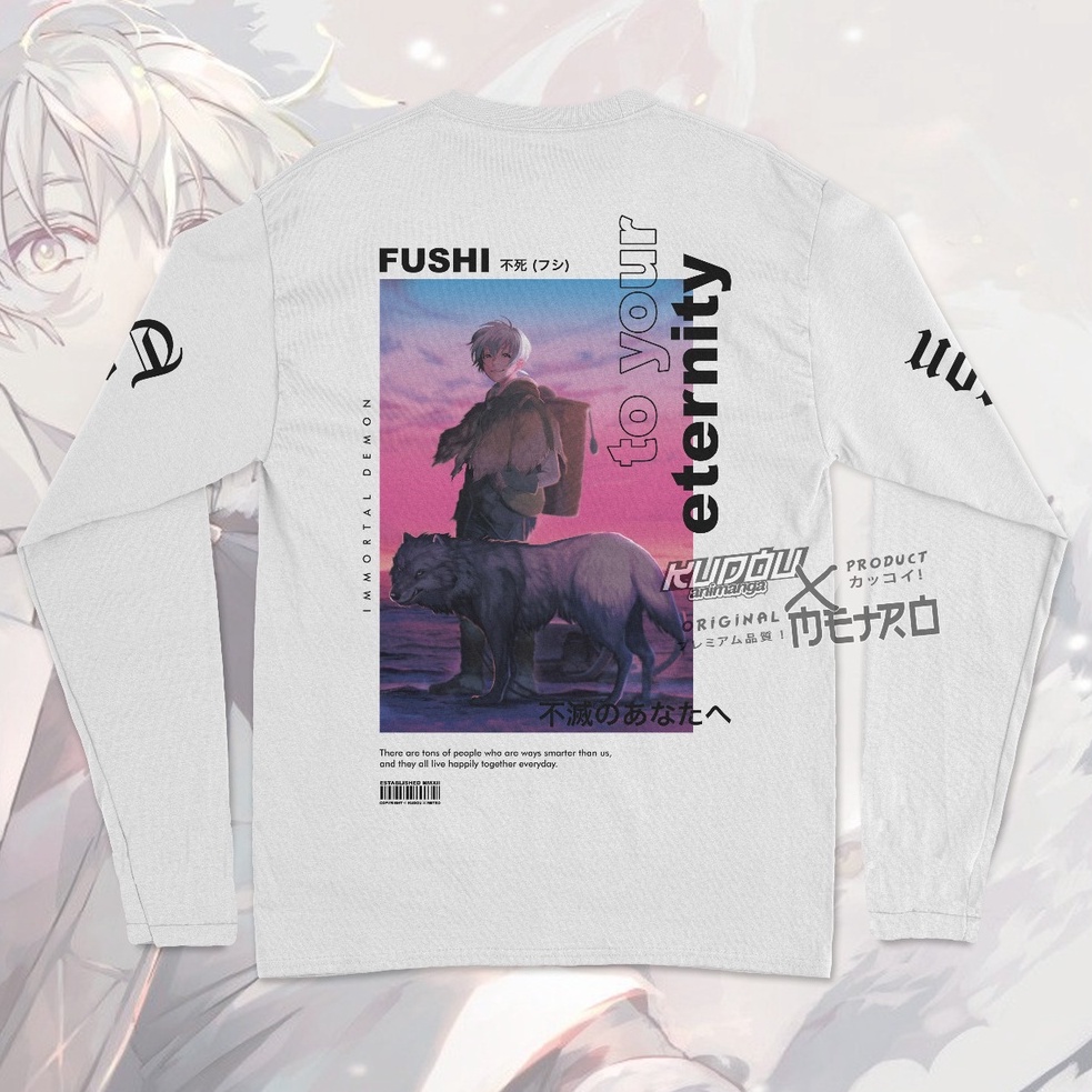 Longsleeve Fushi To Your Eternity Anime Manga Premium Unisex