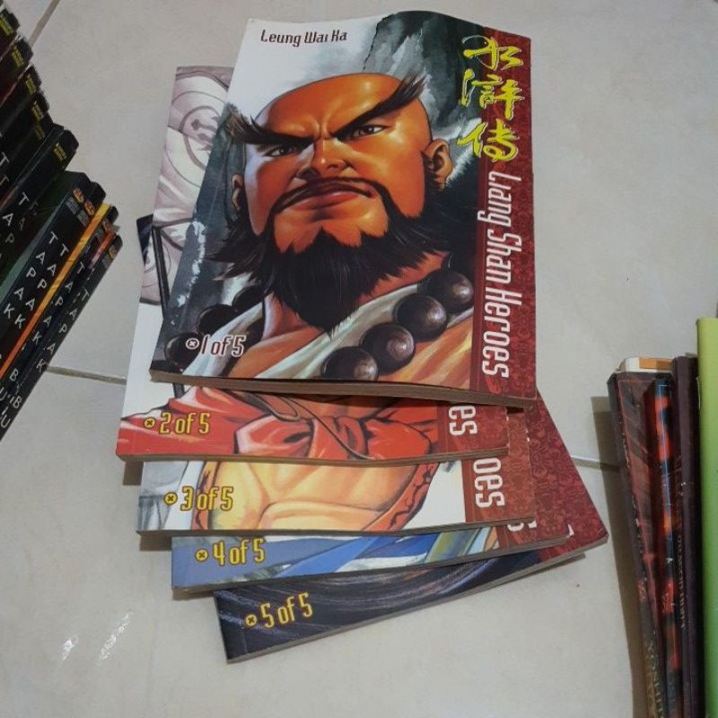 komik bekas pre-loved Leu Wai Ka - Liang Shan Heroes