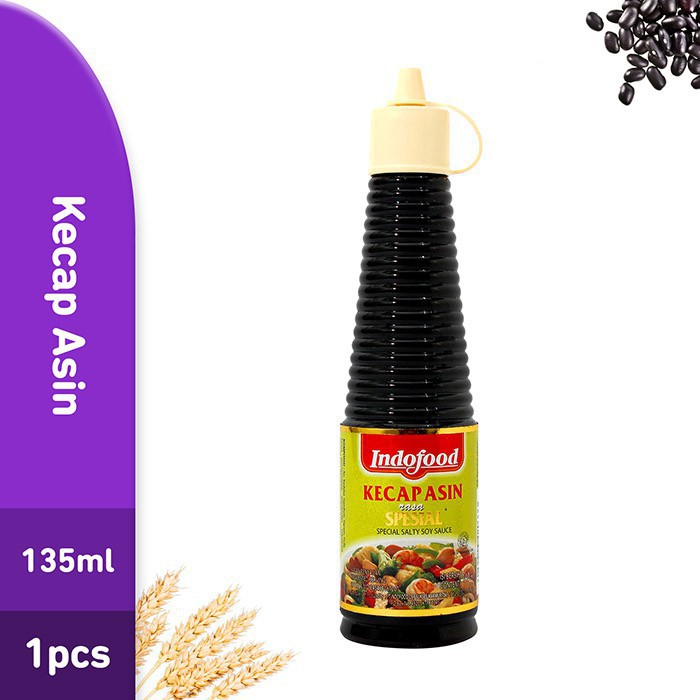 Kecap Asin Indofood 140 ml / INDOFOOD / KECAP / ASIN / 140ml