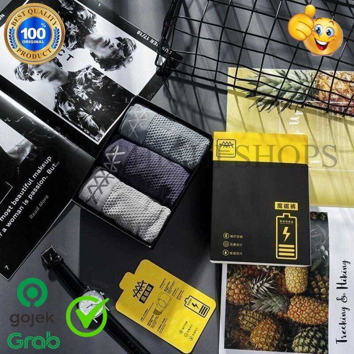 BOXER MAMBO 5D | BOXER MAGNETIC ALL SIZE | BOXER PRIA SEHAT ORI CC