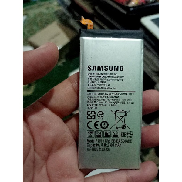 Baterai Samsung A5 2015 SM-A500F Ori Copotan HP