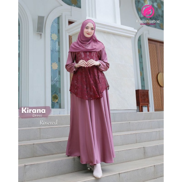Open PO Kirana Dress by Fania Hijab