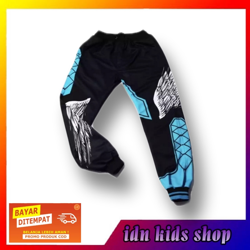 Celana Joger Anak FF BNL Free Fire Gaming Calca Angelica Malaikat Heroic Angel FF103