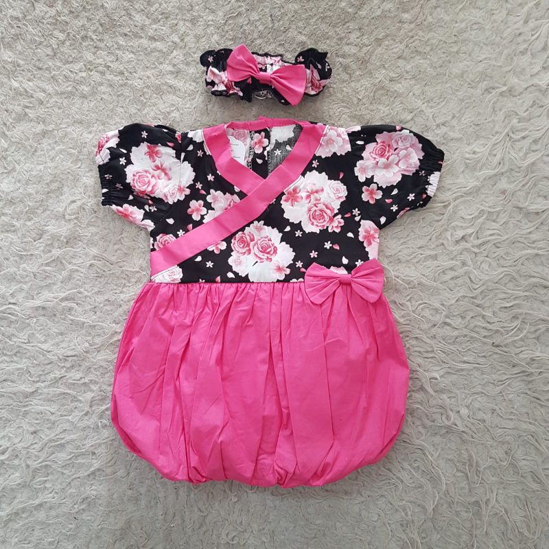 Baju Bayi Blossom 2in1 dress