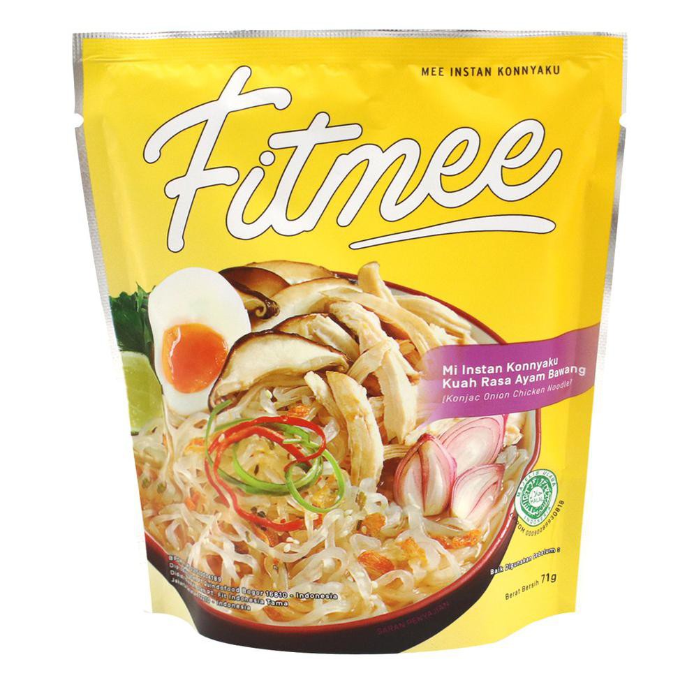 

Ready Stok Fitmee - Ayam Bawang 78Gr - Mie Sehat - Mie Diet - Mie Rendah Kalori - Mie Instan