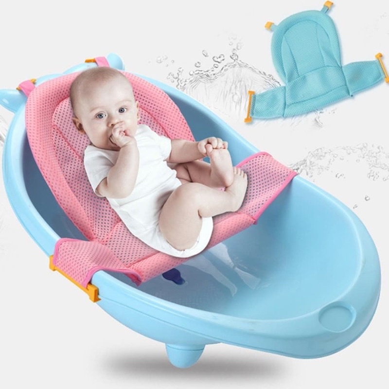 Kuru Baby Bath Helper Net Jaring Bak Mandi Bayi Baru Lahir Newborn Kit Bisa Semua Bak Mandi