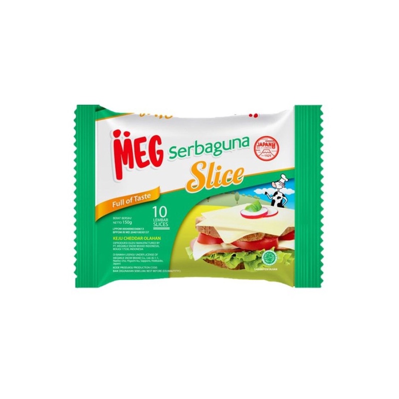 MEG Keju Serbaguna 10 Slices Sachet