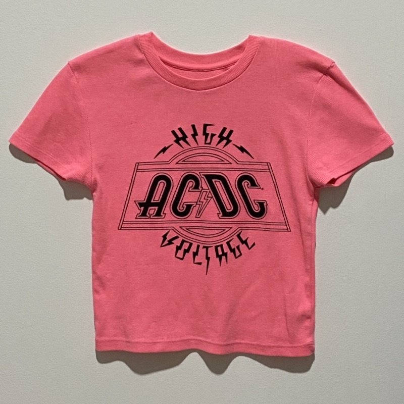 pull & bear acdc top