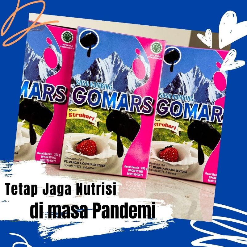 

Susu Kambing Etawa Gomars Strawbery