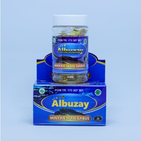 Albuzay Oil Minyak Albumin Ikan Gabus Kutuk BPOM