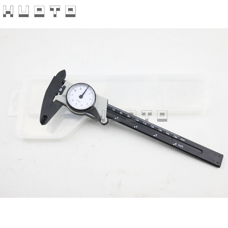 Caliper Jarum - SIGMAT / SIKMAT JARUM / DIAL CALIPER 6INC INCH (150MM) JANGKA SORONG - Hitam