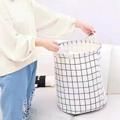 Laundry Bag Jumbo Keranjang Multifungsi Variatif / Tempat Pakaian - Keranjang Baju Kotor/Bersih SC