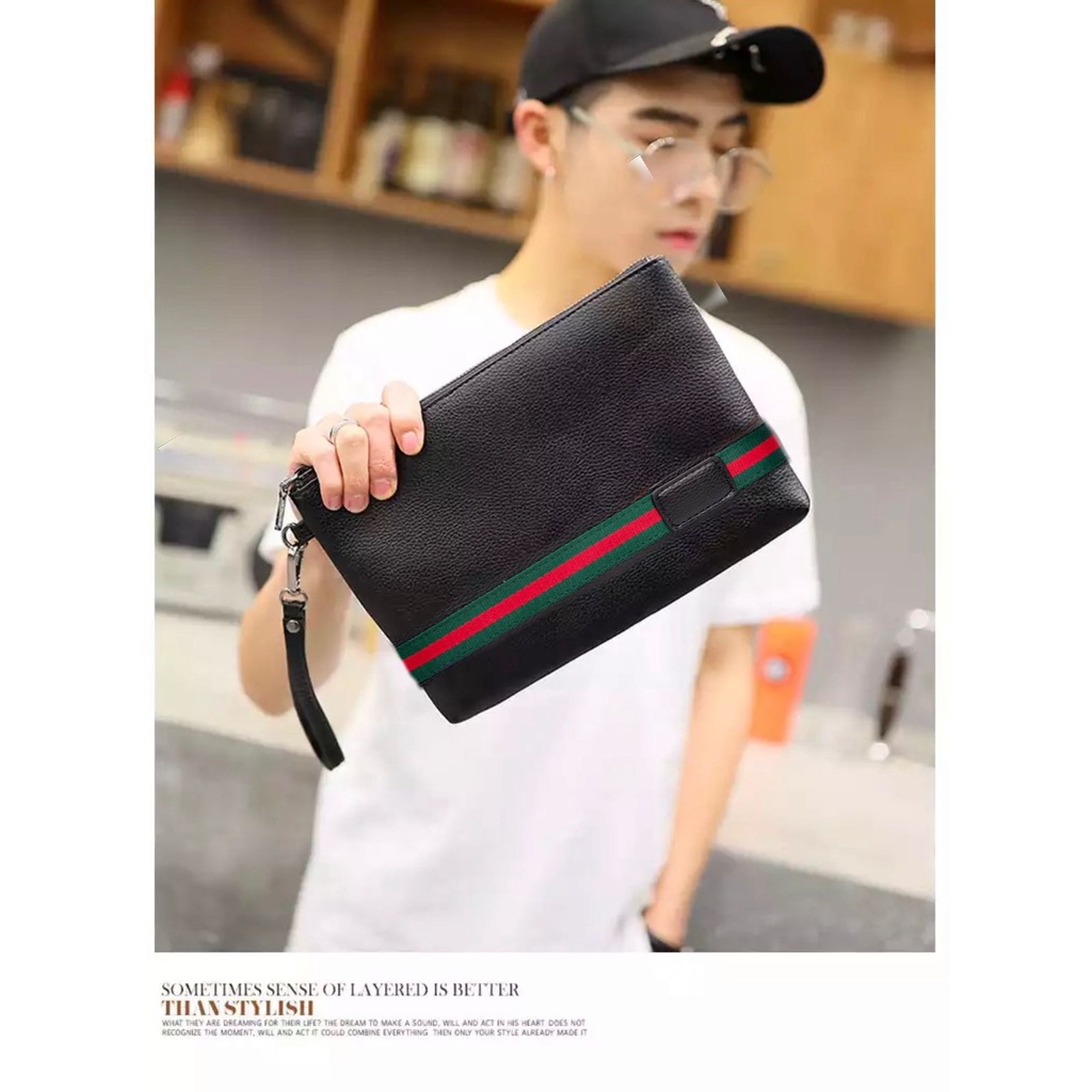 Clutch Kulit Pria Premium Clutch Cowok New Murah