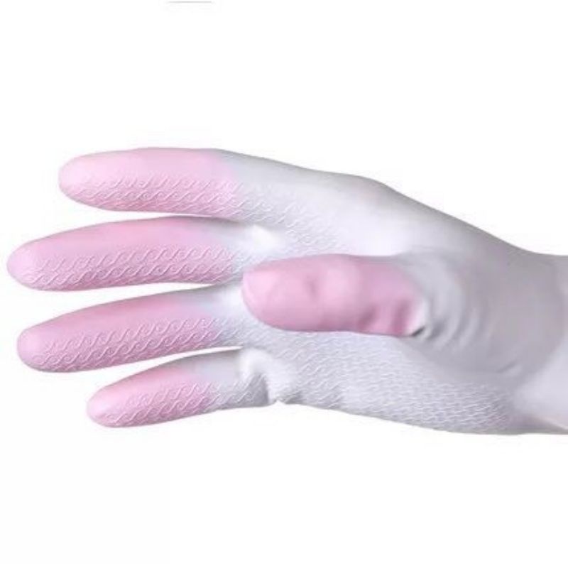 Sarung Tangan Karet Cuci Piring Anti Air Rubber Glove Murah