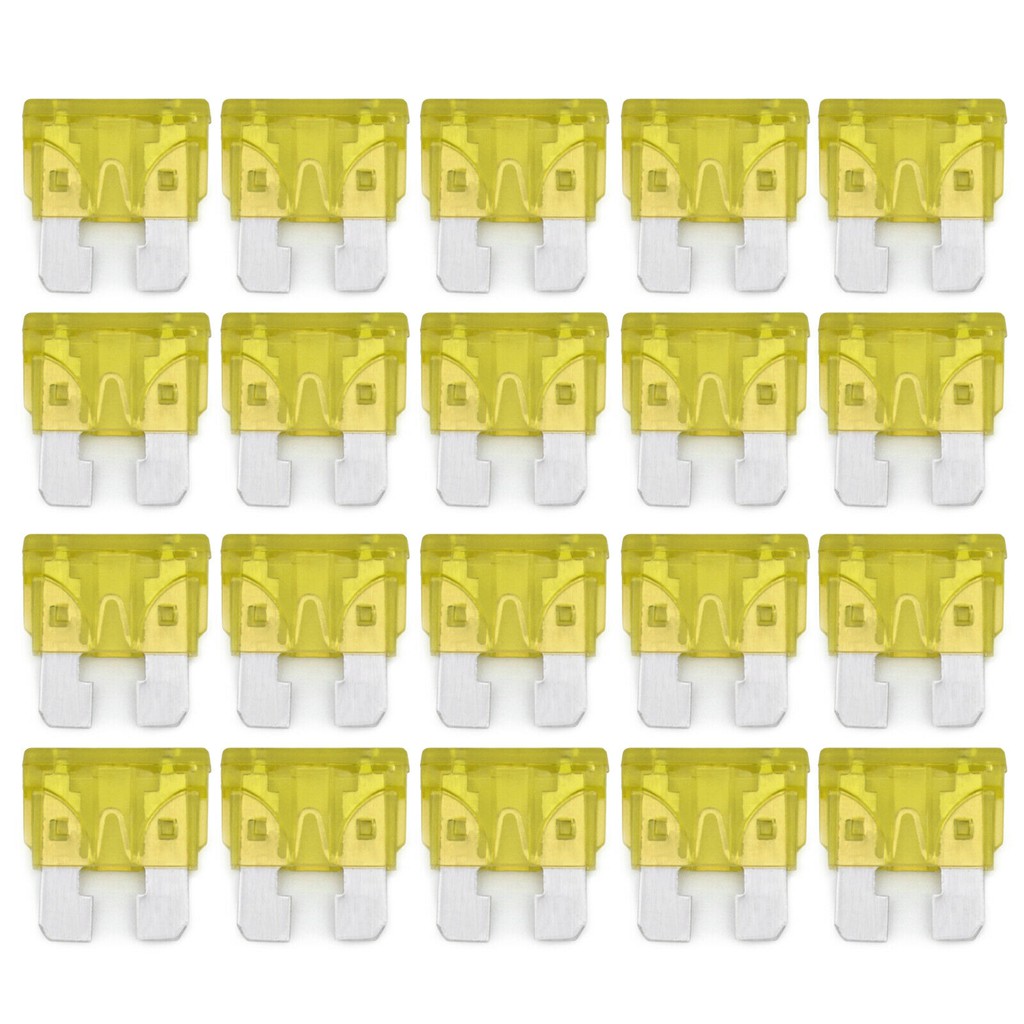 Fuse Blade 20A 20 Ampere Large Besar Sekring Tancap 19mmx19mm Motor Mobil ATC ATO