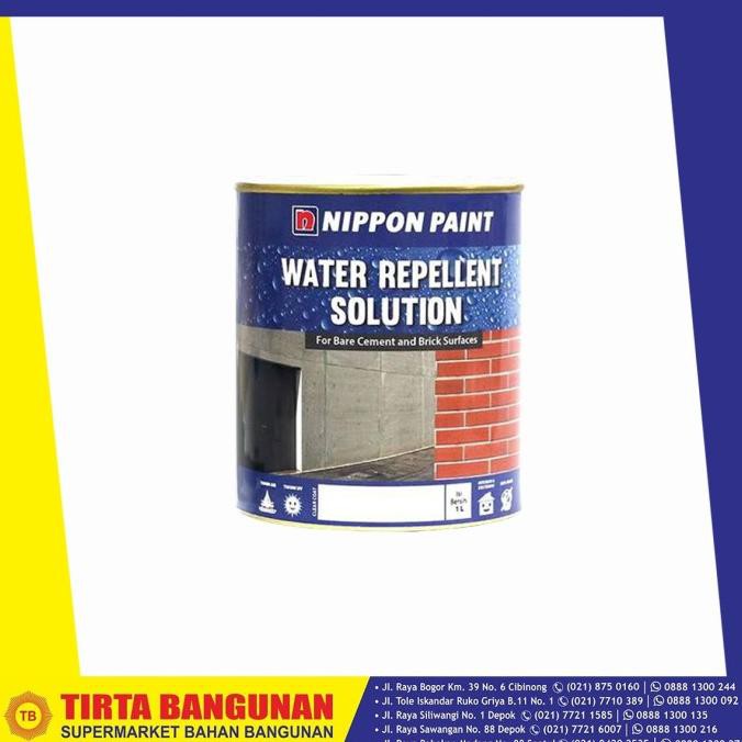 

PERALATAN MELUKIS NIPPON PAINT WATER REPELLENT SOLUTION 1 LT ALAT LUKIS
