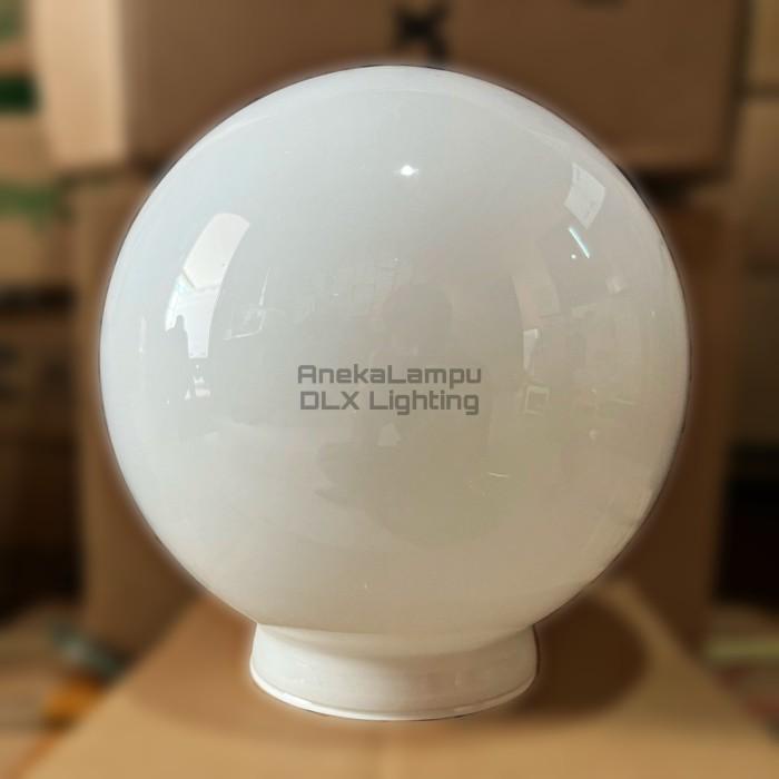 Lampu | Hanya Kaca Diameter 22 Lampu Taman Bulat Minimalis Putih Dlx Lighting